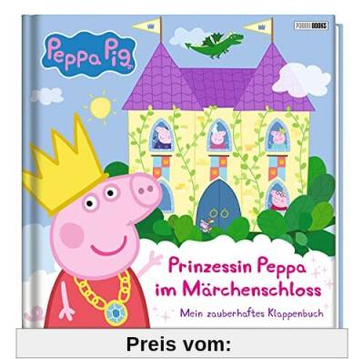 Peppa Pig: Prinzessin Peppa im Märchenschloss - Mein zauberhaftes Klappenbuch: Pappbilderbuch mit Klappen